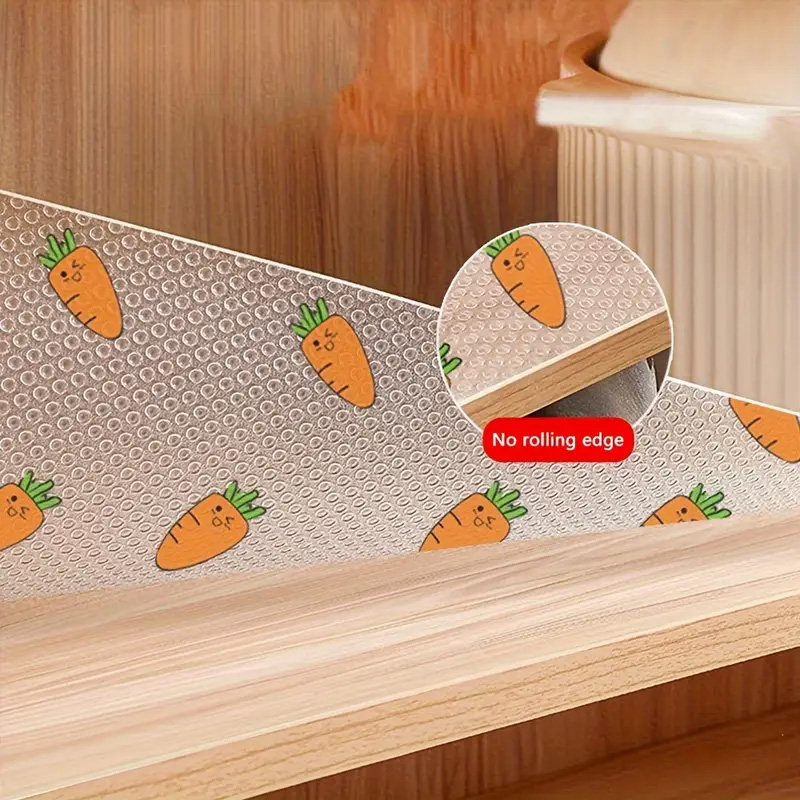 Anti-Slip Drawer Carrot PVC Sheet Roll