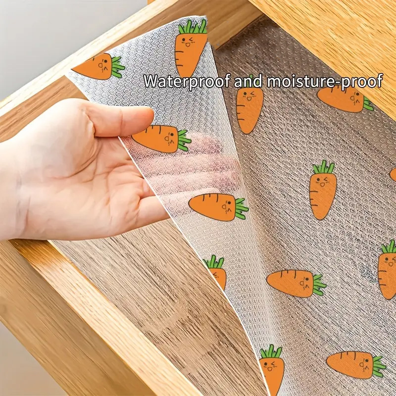 Anti-Slip Drawer Carrot PVC Sheet Roll