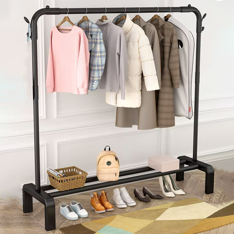 Clothes Hanging Stand Rack With Hook