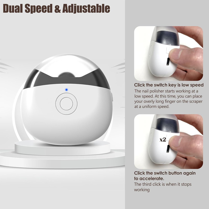 Mini Portable Smart Finger Nail Clipper