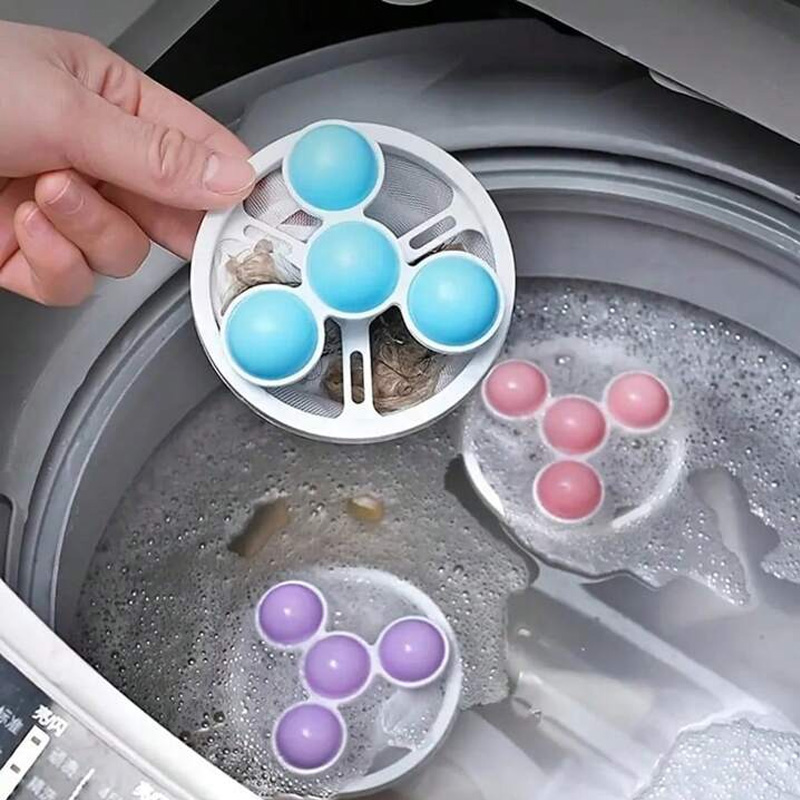 Washing Machine Hair Filter Mesh Bag Pack Of 3