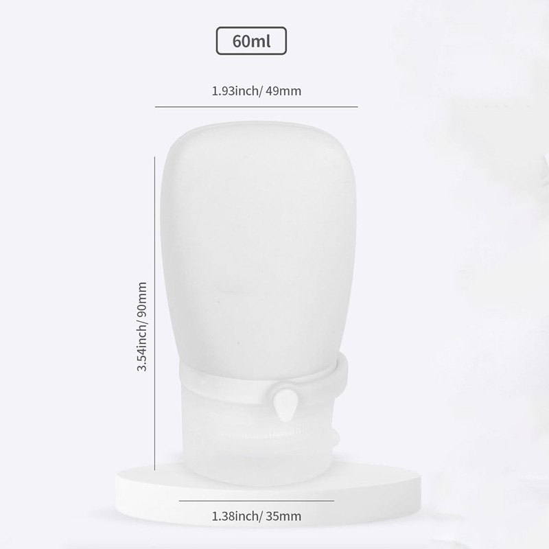 Travel Squeeze Bottle Refillable Silicone