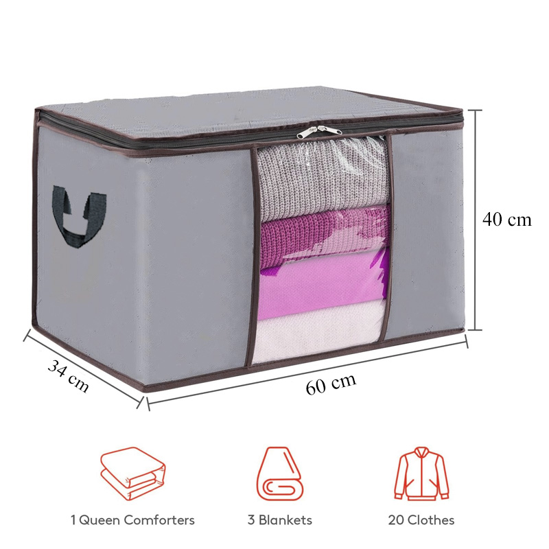 Foldable Blanket Cloth Storage Bag Extra Large