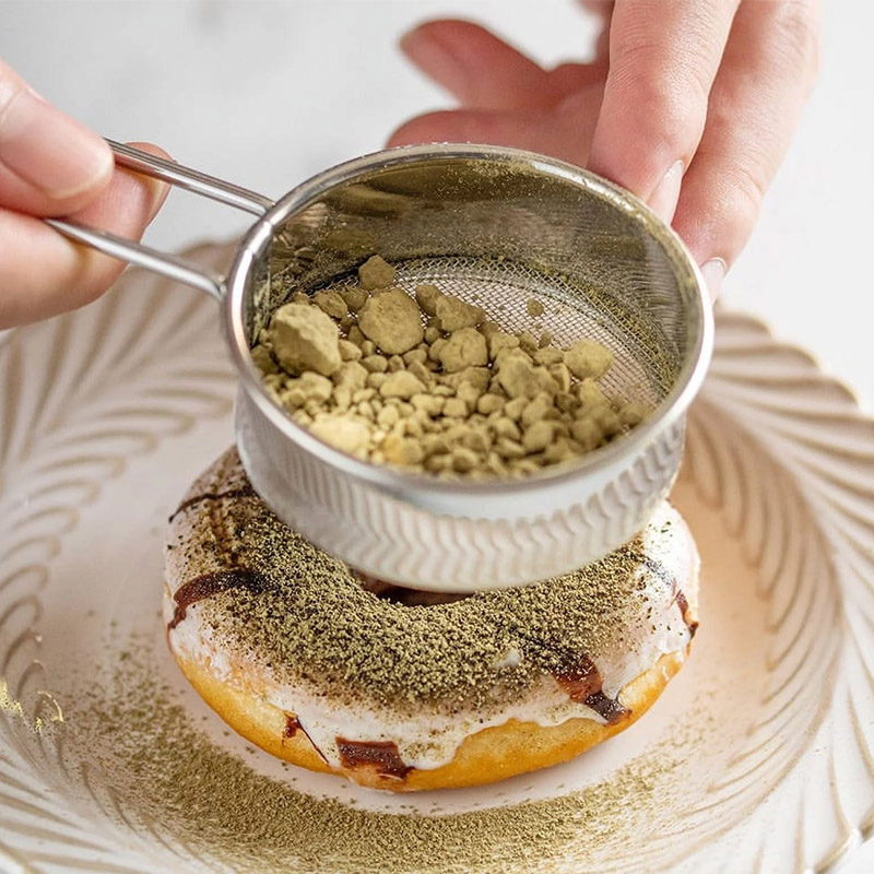 Mini Stainless Steel Flour Sieve Strainer 3 Pcs Set