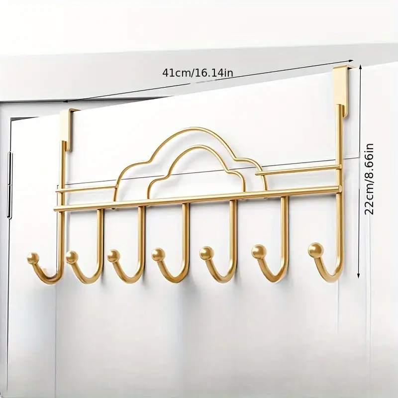 Over the Door Hanger Rack-Gold