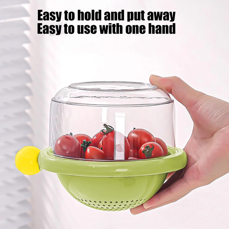 Food Drain Basket Double-layer