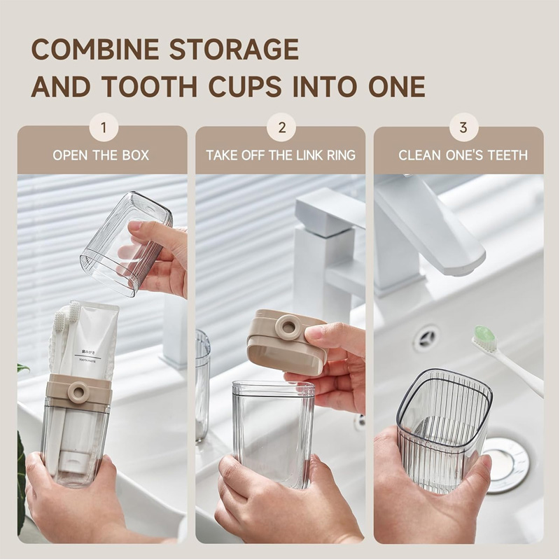 Portable Toothbrush Travel Case