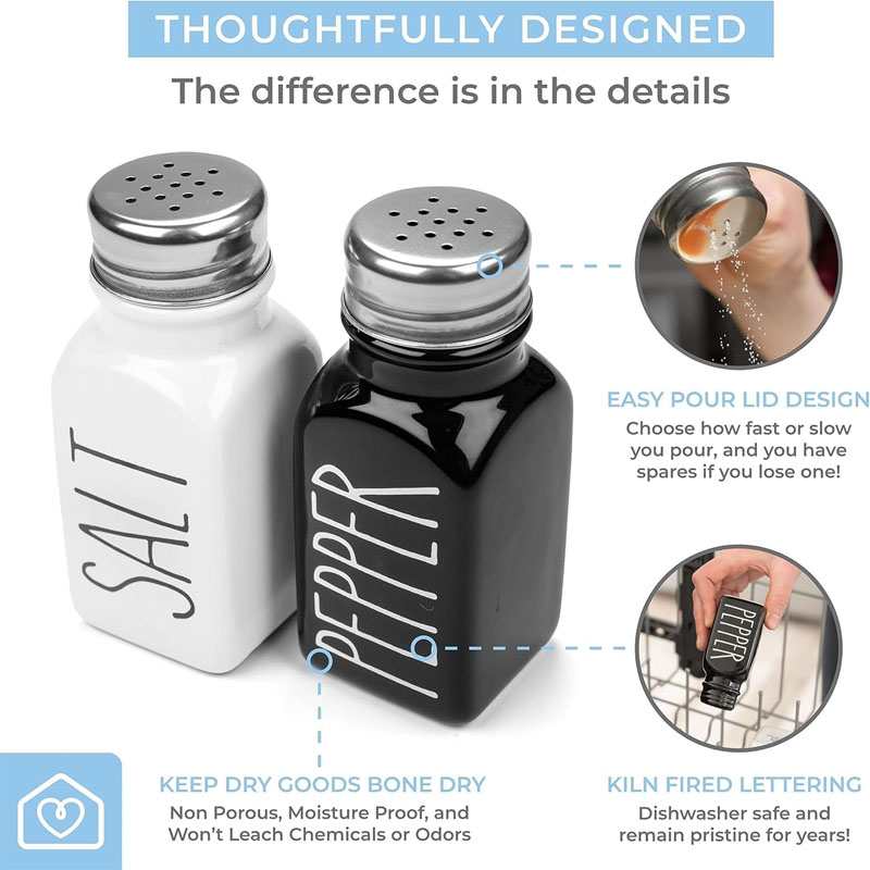 Salt & Pepper Shakers Set