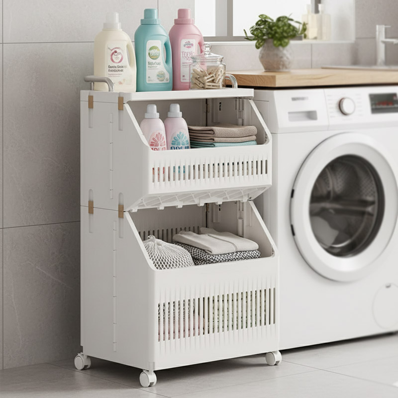 2-Tier Multi-Functional Storage Cart Organizer