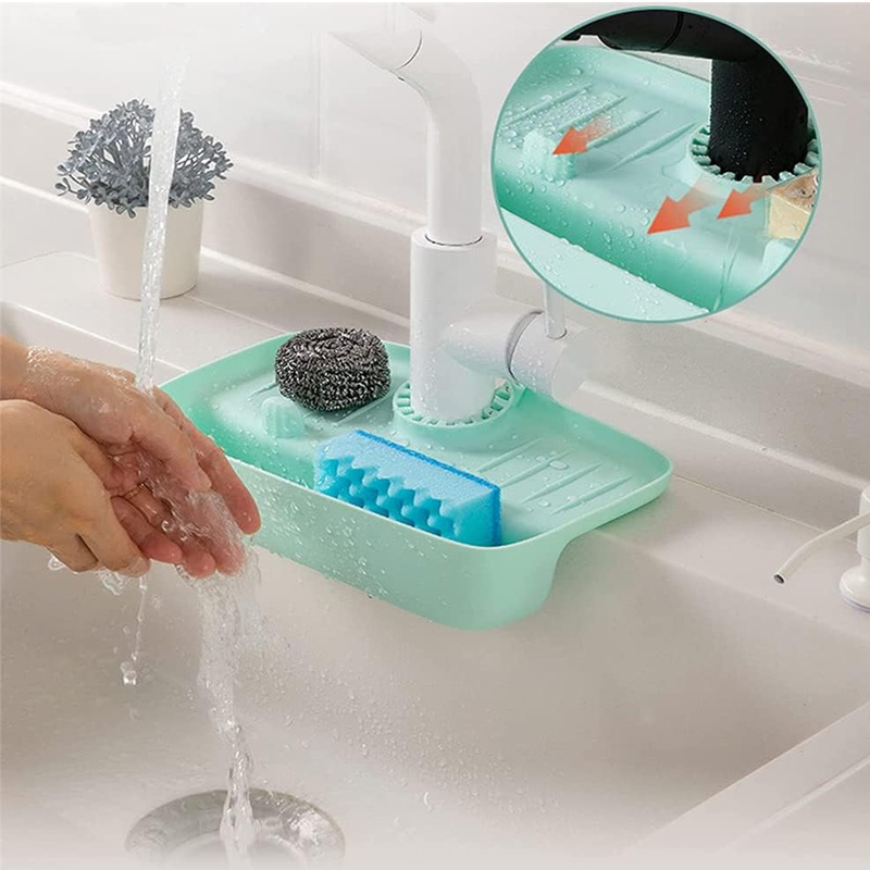 Silicone Faucet Mat Sink Splash Guard