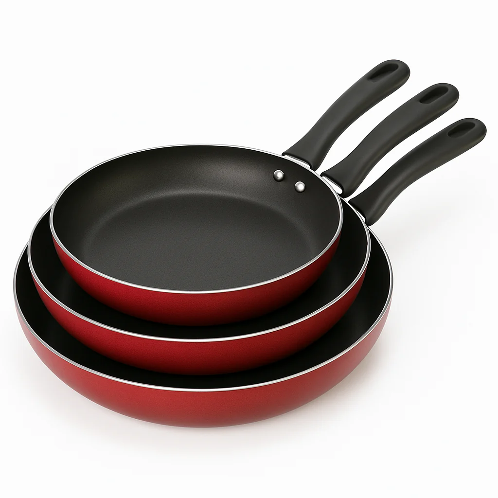 Prestige Triple Frypan Set Non-Stick 3 Pcs