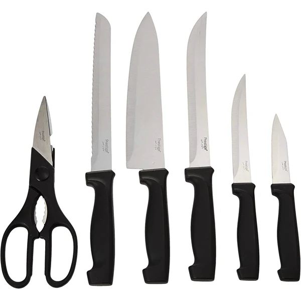 Prestige 7-Piece Knife Set — Complete Stainless Steel Kitchen Knife Set