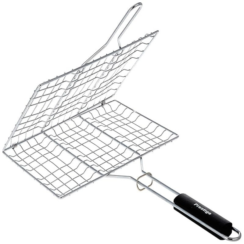 Prestige Reversible BBQ Steak Grill — Heavy Duty Barbecue Grill