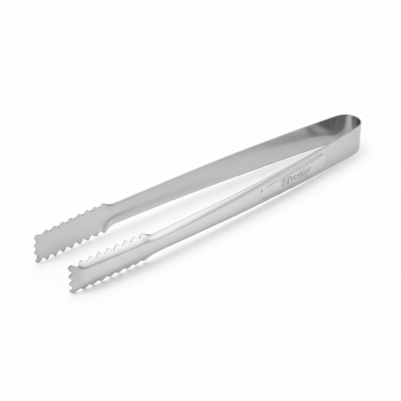 Prestige Ice Tongs — Stainless Steel Ice & Food Serving Tongs