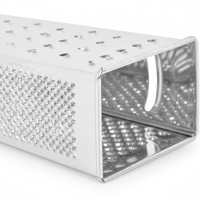 Prestige Box Grater — Multi-Face Stainless Steel Grating & Slicing Tool