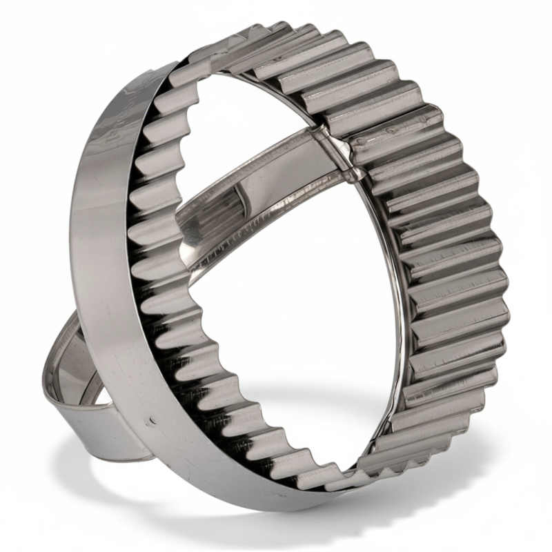 Prestige 3-Piece Biscuit Cutter Set — Stainless Steel Cookie & Dough Shapers