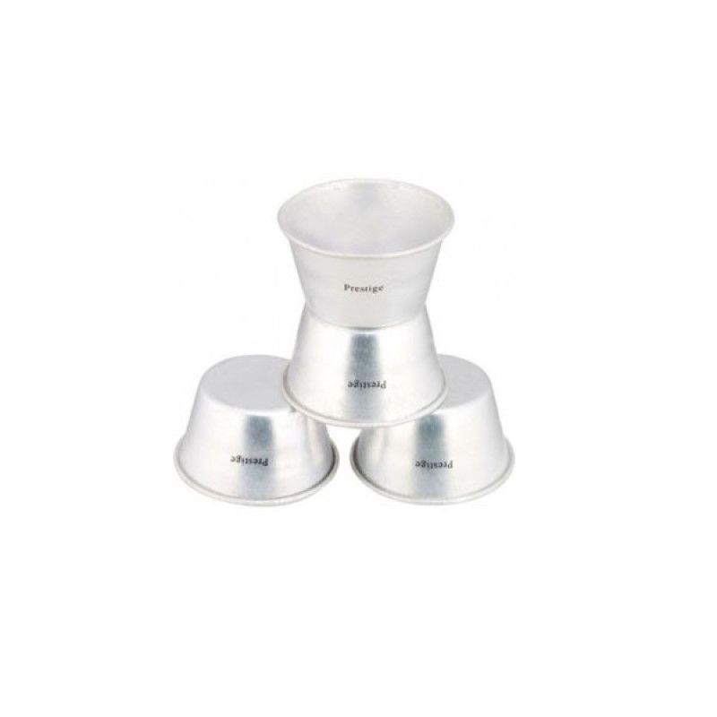 Prestige 4 Piece Mini Plum Cup Cake Mold Set