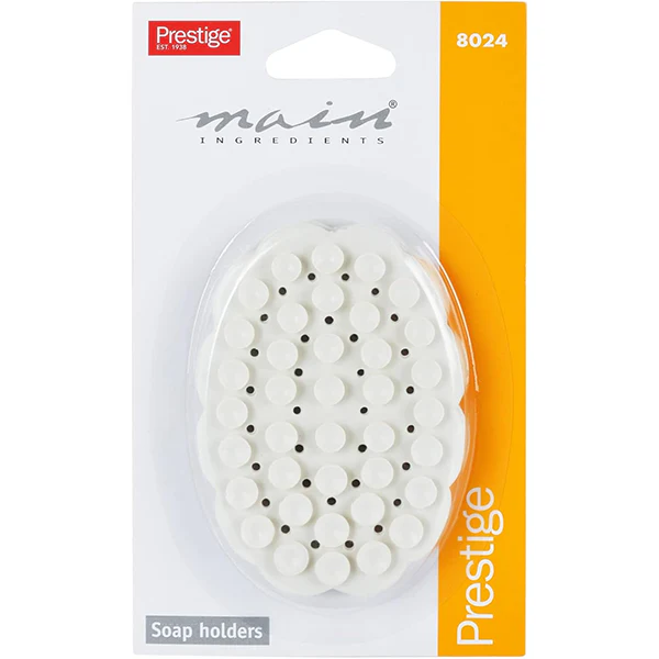 Prestige Soap Dish Holder Set  2 Piece –Durable & Stylish Bathroom Accessory