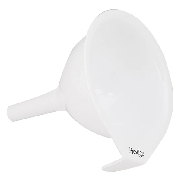Prestige Plastic Funnel Set 3-Piece – Food-Grade, Dishwasher-Safe, Versatile Kitchen Tool