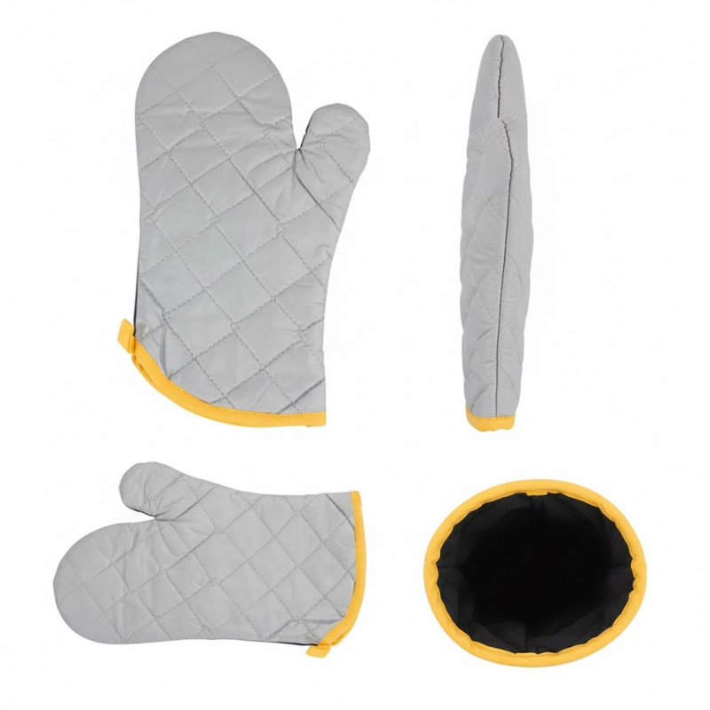 Prestige Oven Gloves – Heat-Resistant, Flexible, 5-Finger Design