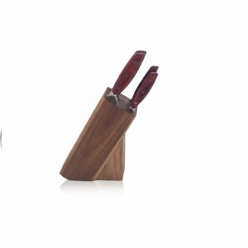 Alpenberg Knife Set – Brown Wood Handle