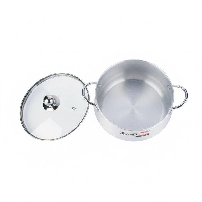 Elegant Belly Pot GL 24cm Stylish Durable Multipurpose Cookware