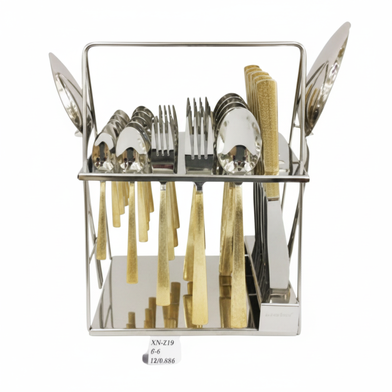 Alpenberg Textured Cutlery Set 38 Piece Stainless Steel Flatware Collection