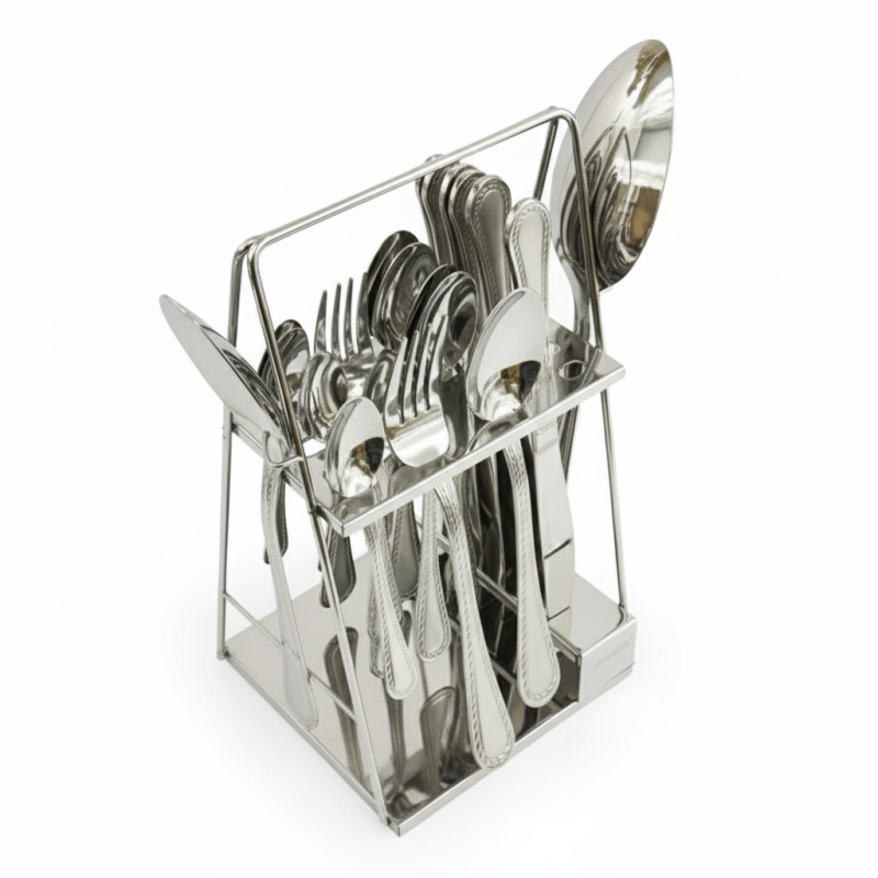 Alpenberg Stainless Steel Cutlery Set 26 Piece silver