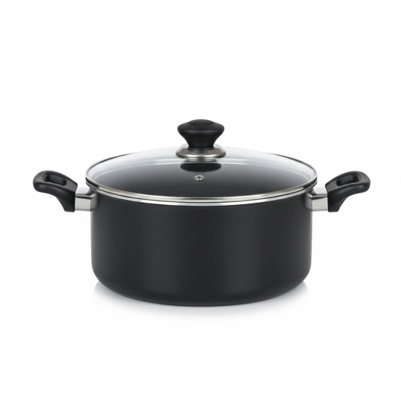 Kitchen King Lumina Casserole Pot with Glass Lid