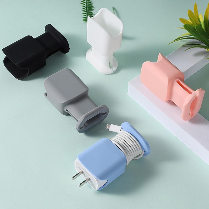 2 In 1 Silicone Charger Protector For IPhone 18W/20W Charger | Idealancy