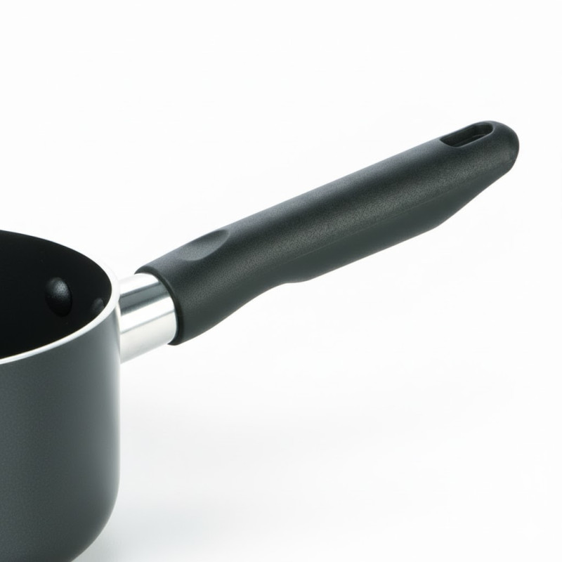 Kitchen King 18cm Lumina Sauce Pot with Glass Lid