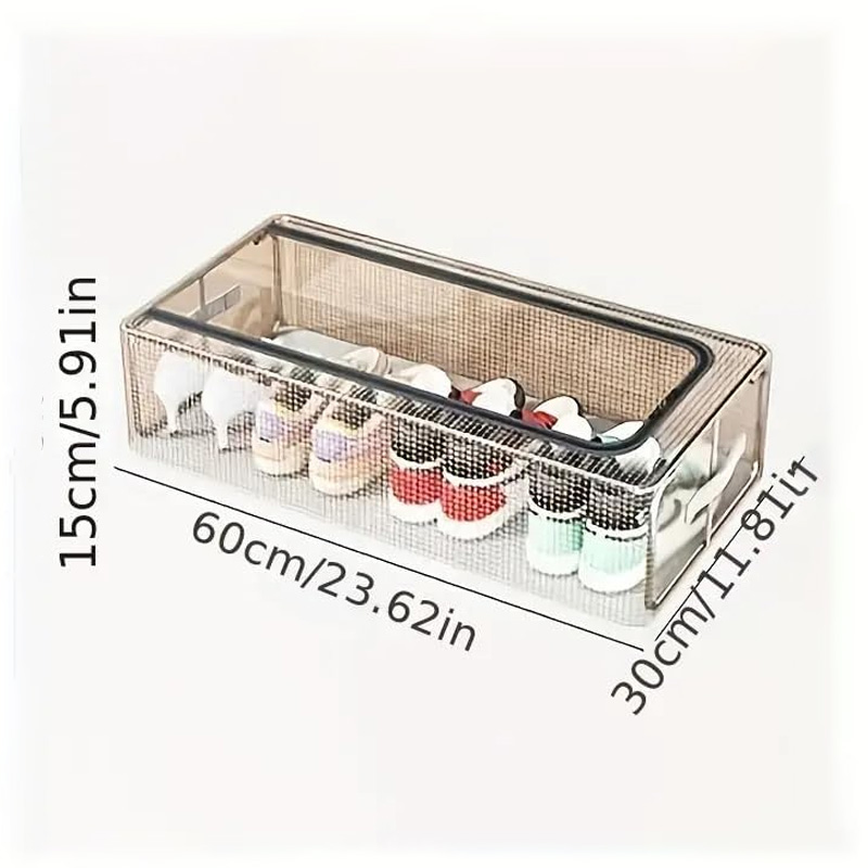 Shoe Storage Box With Steel Frame-Small