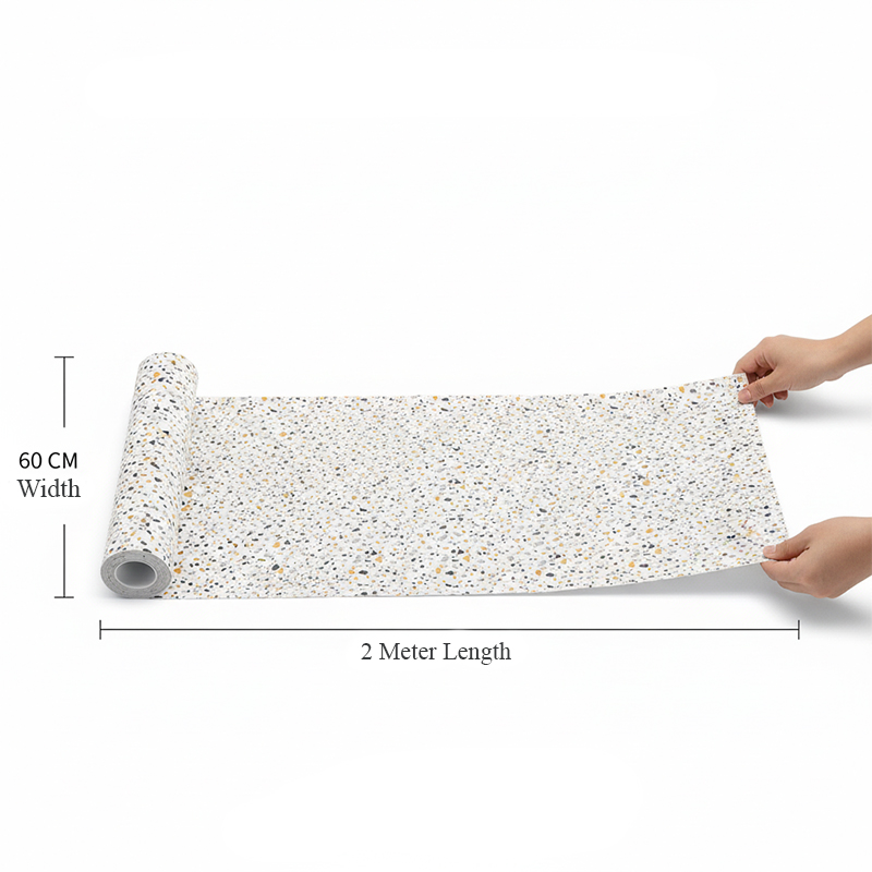 Marble Adhesive Sheet Chic Terrazzo Design