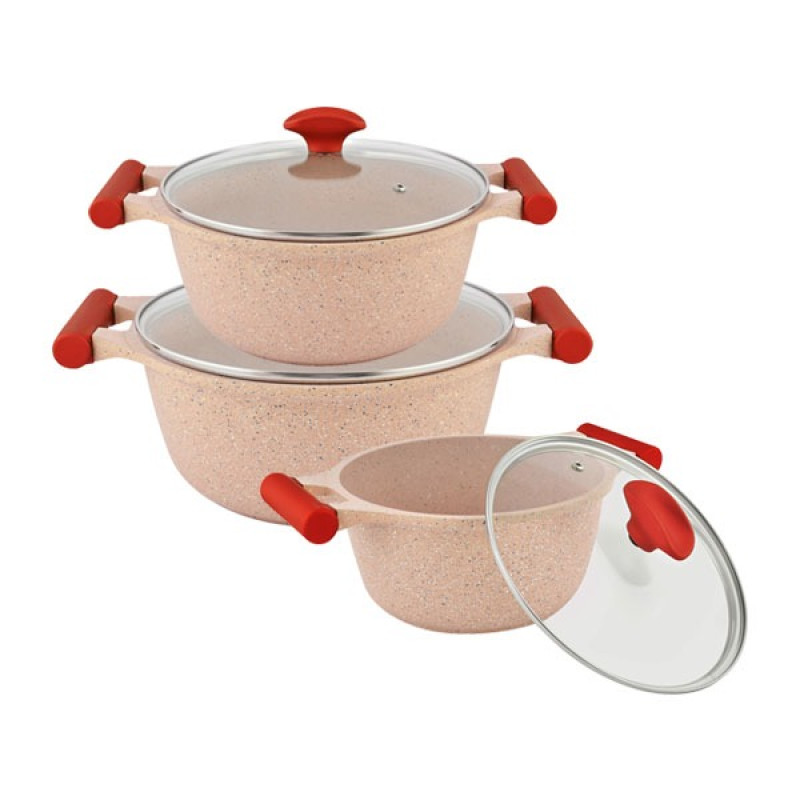 Prestige Essent 6 Piece Set Pink
