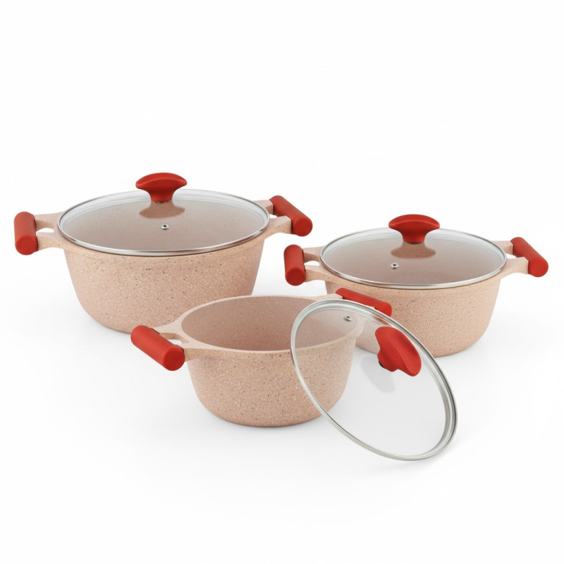 Prestige Essent 6 Piece Set Pink