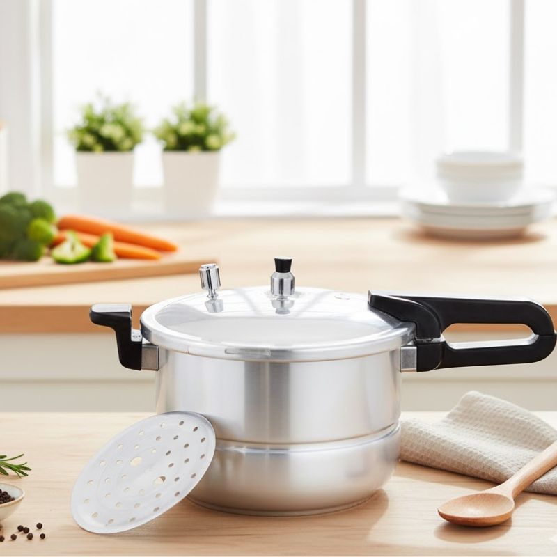Kitchen King 28cm Feast Pressure Cooker Steamer