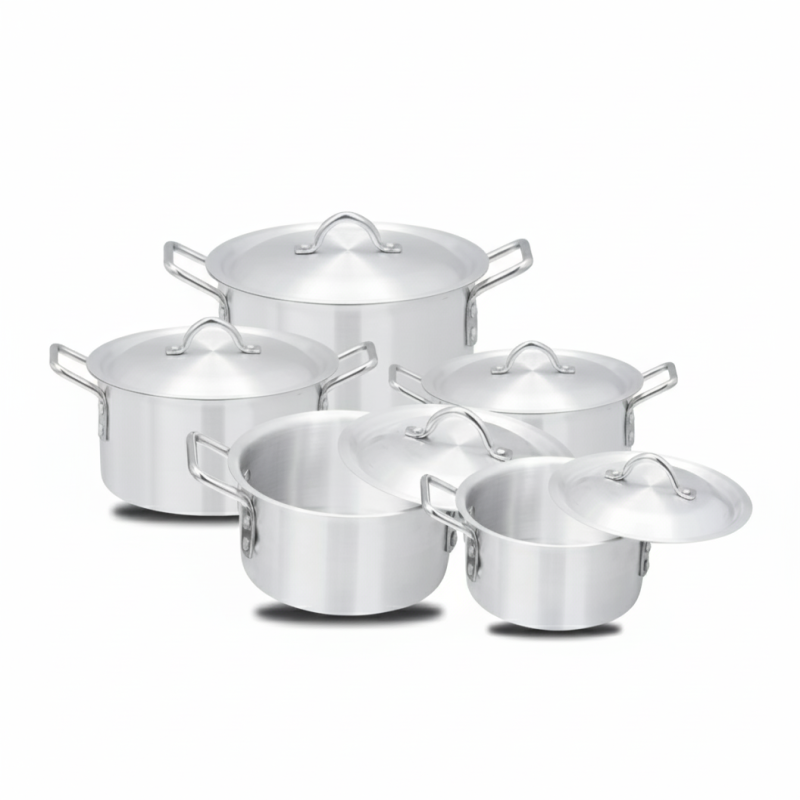 Kitchen King Super Durable Aluminium Cookware Set 10 Piece