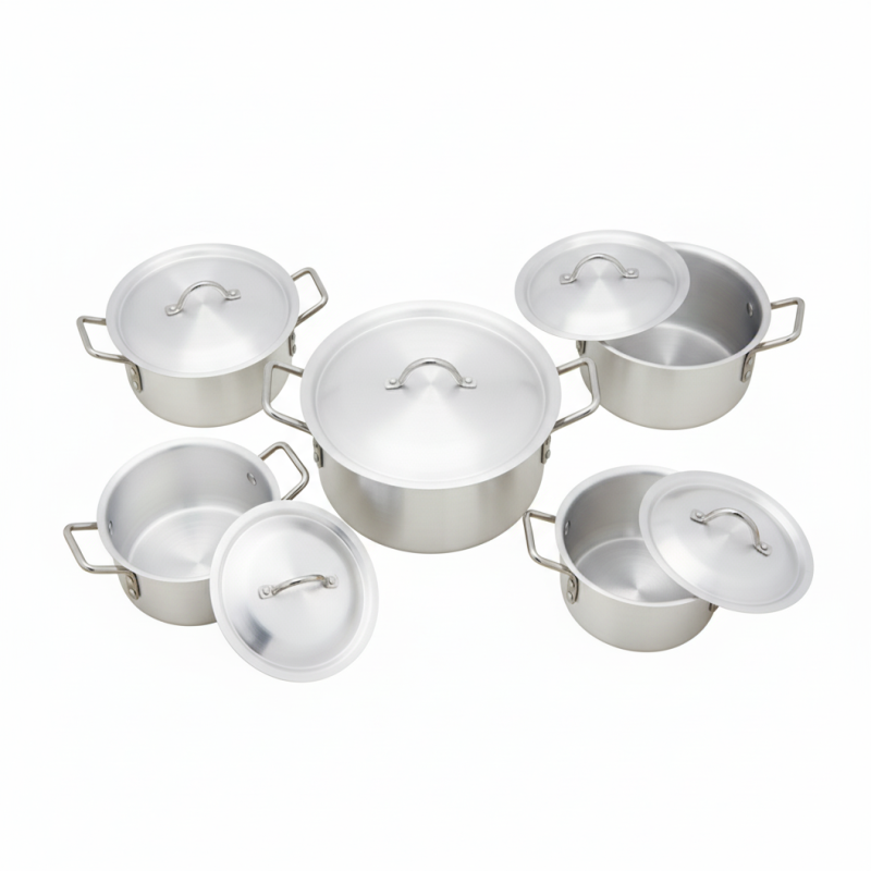 Kitchen King Super Durable Aluminium Cookware Set 10 Piece