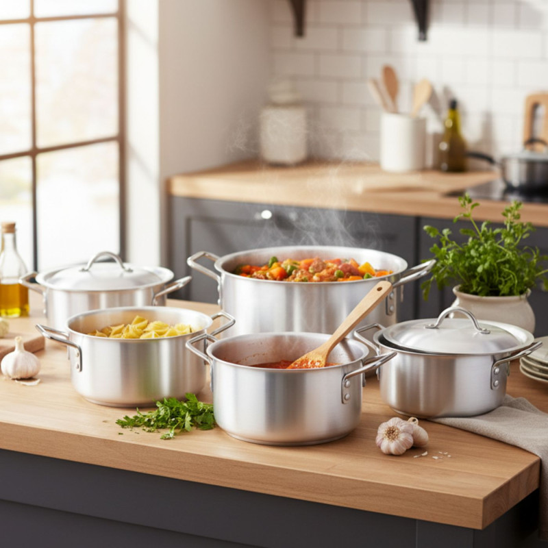 Kitchen King Topical 10 Piece Pot Set