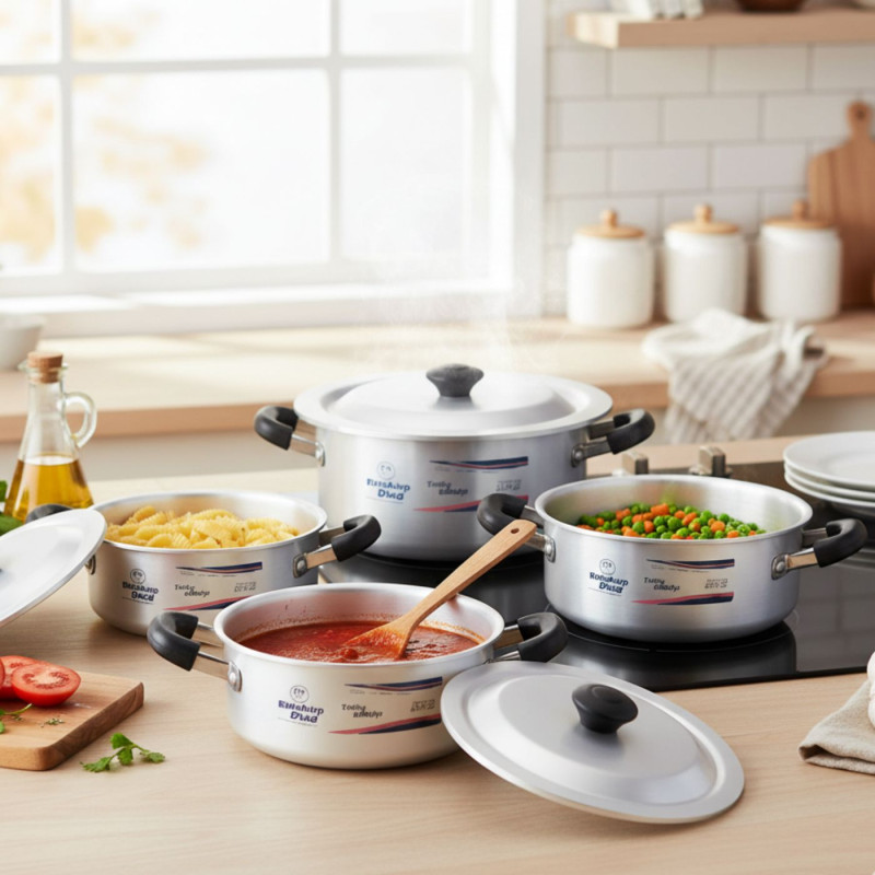 Kitchen King Indiana 10 Piece Cookware Set