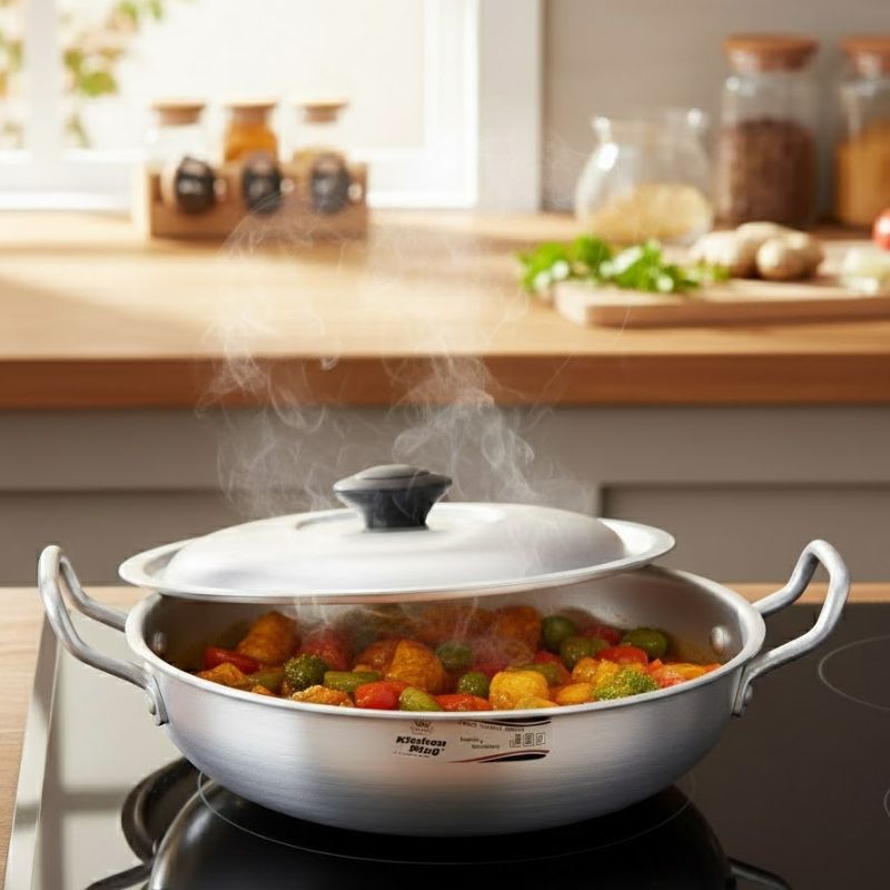 Kitchen King Super Wok/Karahi 26cm
