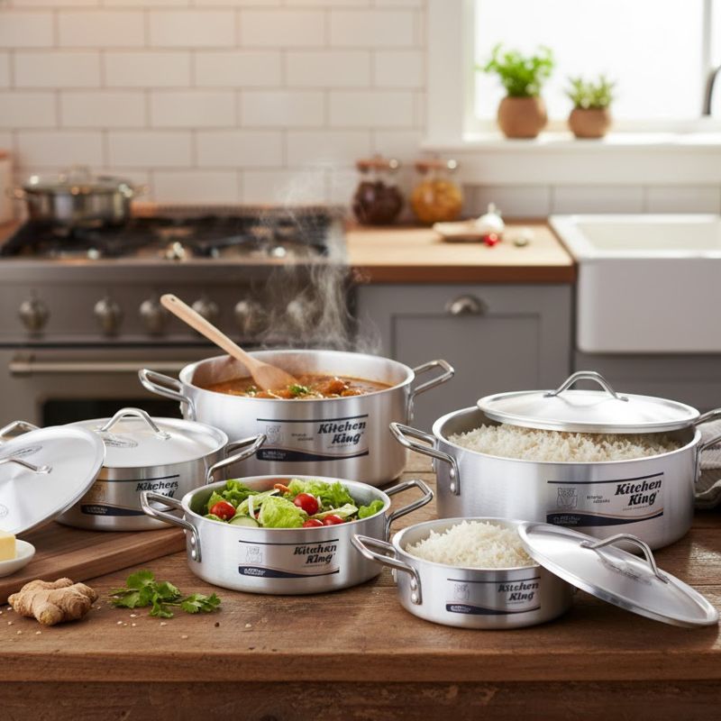 Kitchen King Brazier Smart Pot Set 10 Piece