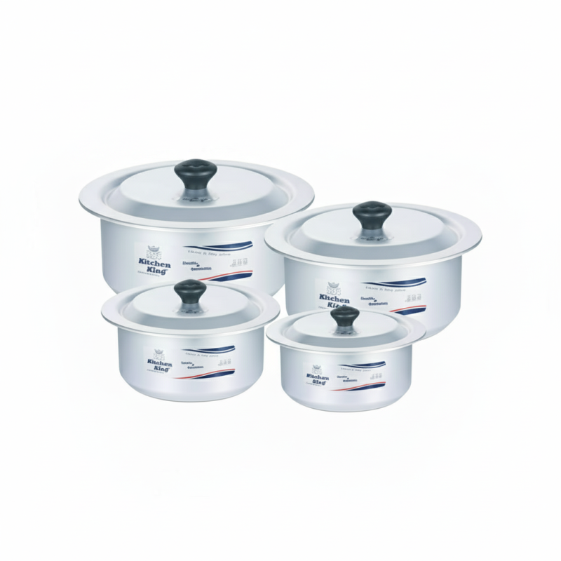 Kitchen King Premium Pot Set 4 Piece Cookware Collection