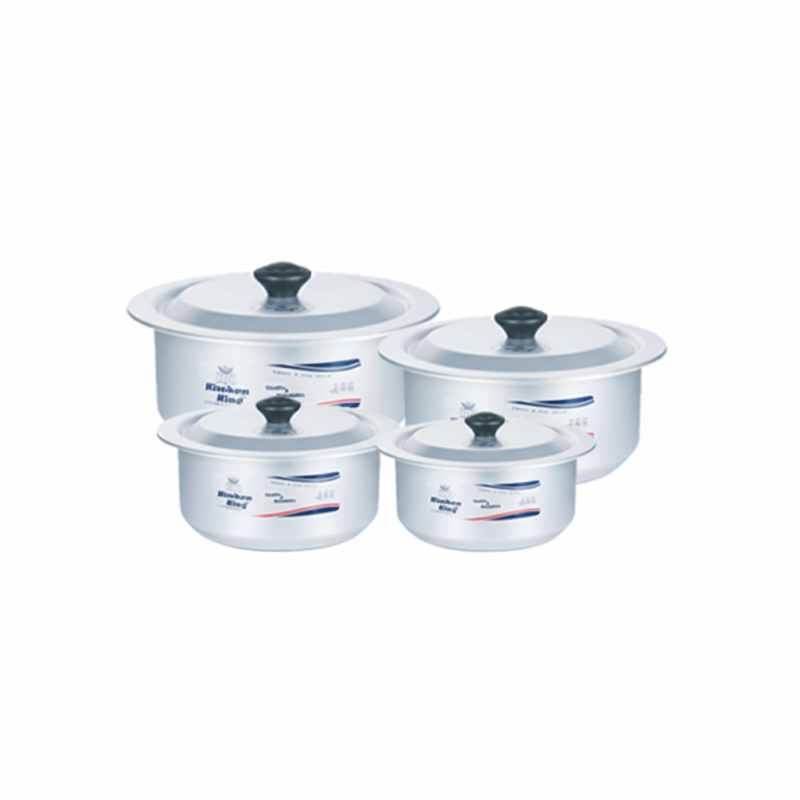 Kitchen King Premium Pot Set 4 Piece Cookware Collection