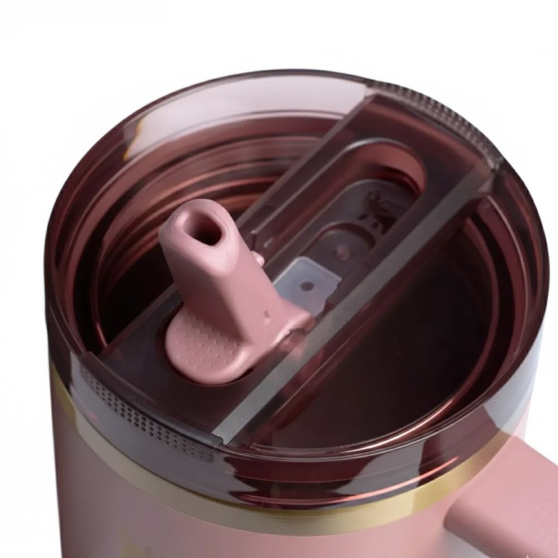 Stanley 40 OZ Glided Sugar Flip Straw Tumbler