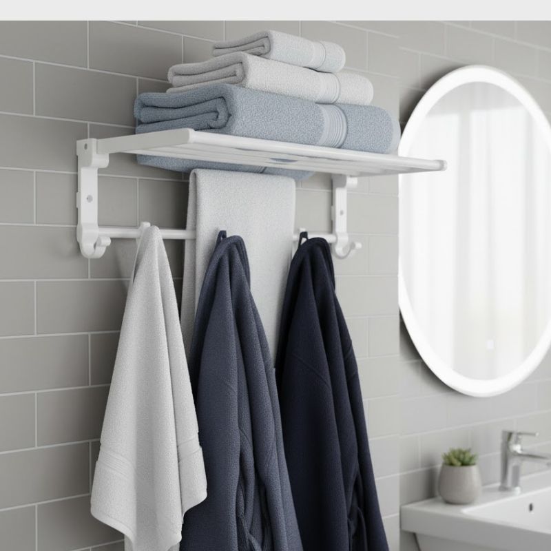 Limon Adjustable Hangers For Towel & Clothes