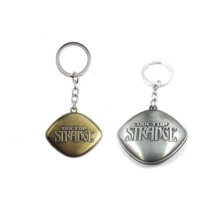Doctor Strange Metal Keychain Eye Of Agamotto | Idealancy