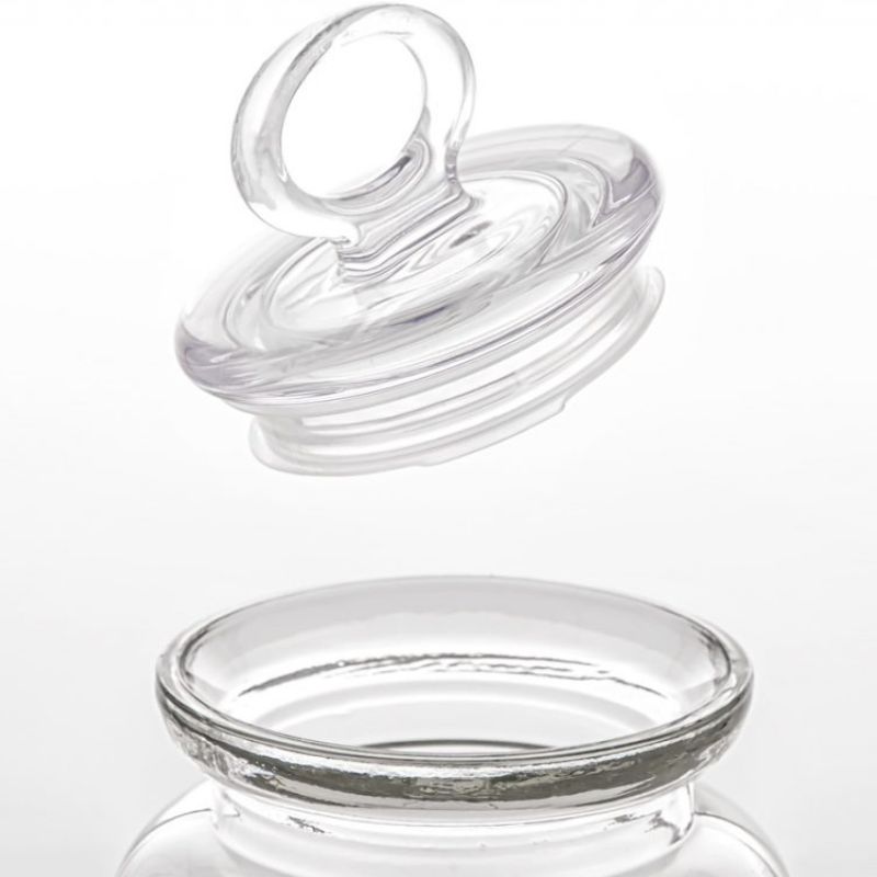 Limon 1Litre Airtight Glass Jar With Lid