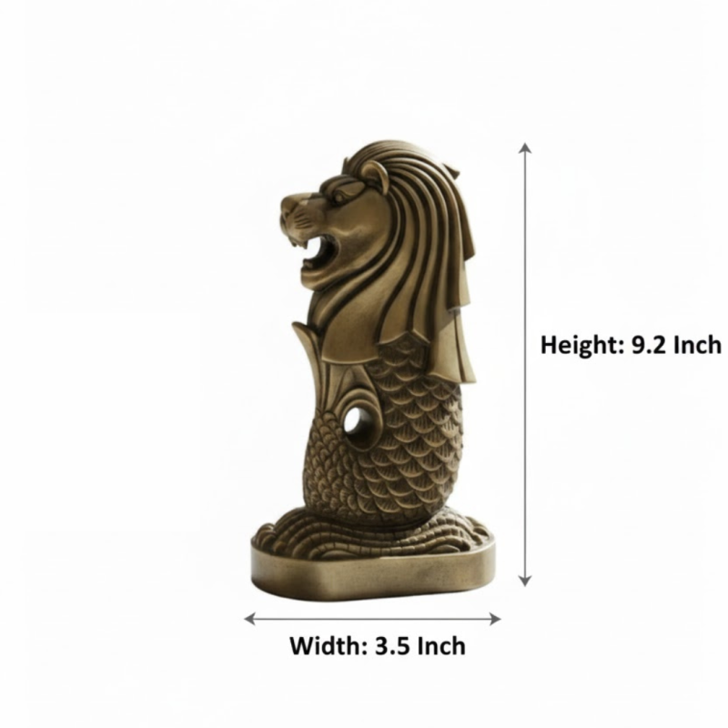 Singapore Merlion Statue Decorative Piece