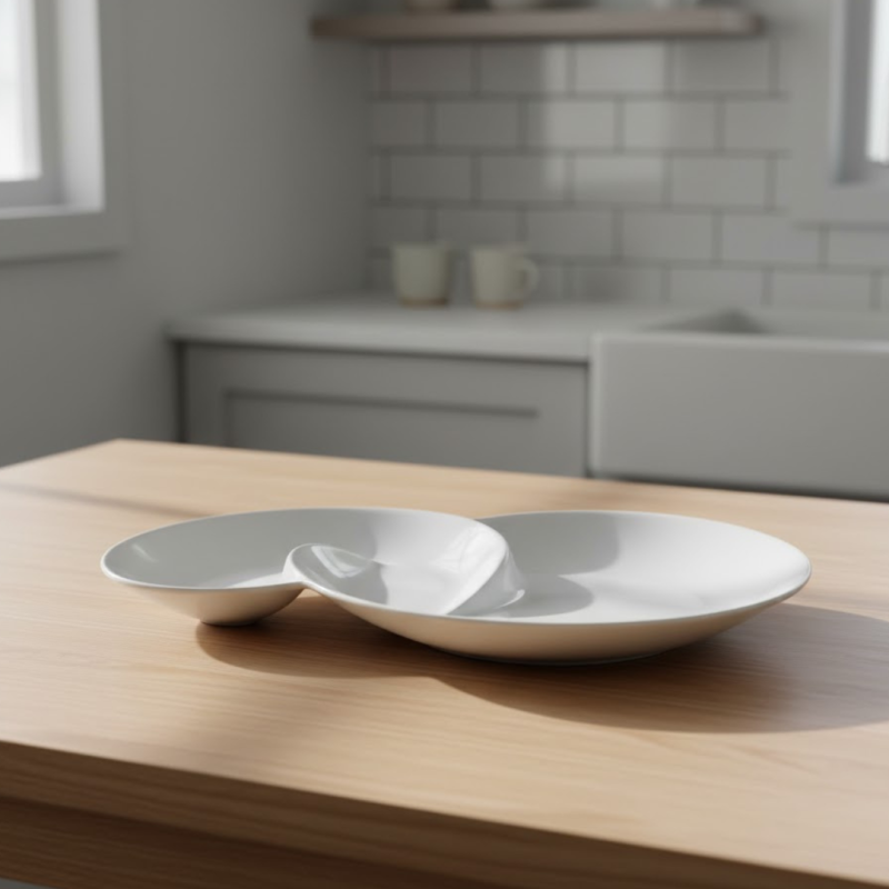 Brilliant 14Inch Round Ceramic Serving Plate | Idealancy